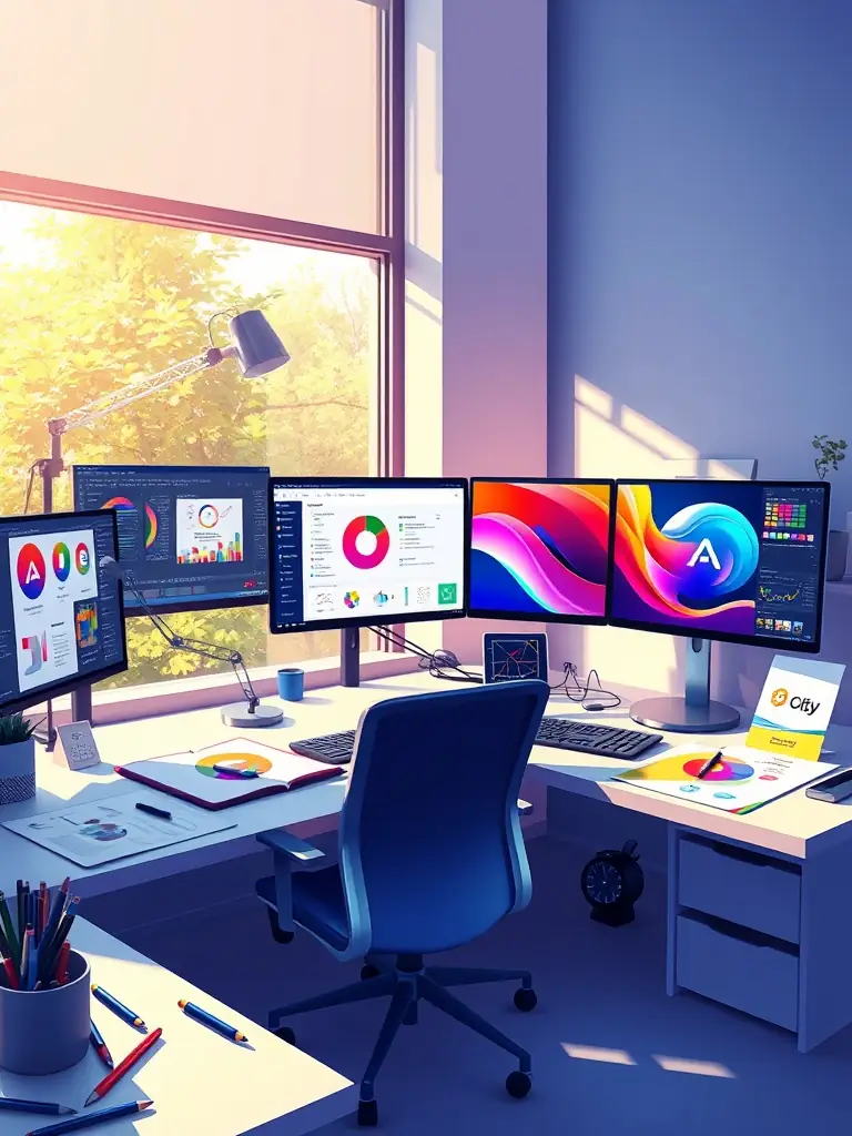 A digital rendering of a custom logo or design being uploaded to the Enchanted Threads system, showcasing the ease of submitting artwork.